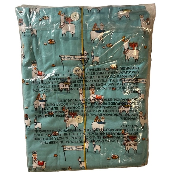 NEW Bedhead Long Sleeve Classic Stretch Jersey PJ Set - Happy Llamakkah XL - Picture 8 of 12